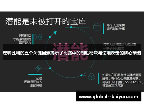 逆转胜利的五个关键因素揭示了比赛中的制胜秘诀与逆境反击的核心策略 逆转胜利的五个关键因素揭示了比赛中的制胜秘诀与逆境反击的核心策略